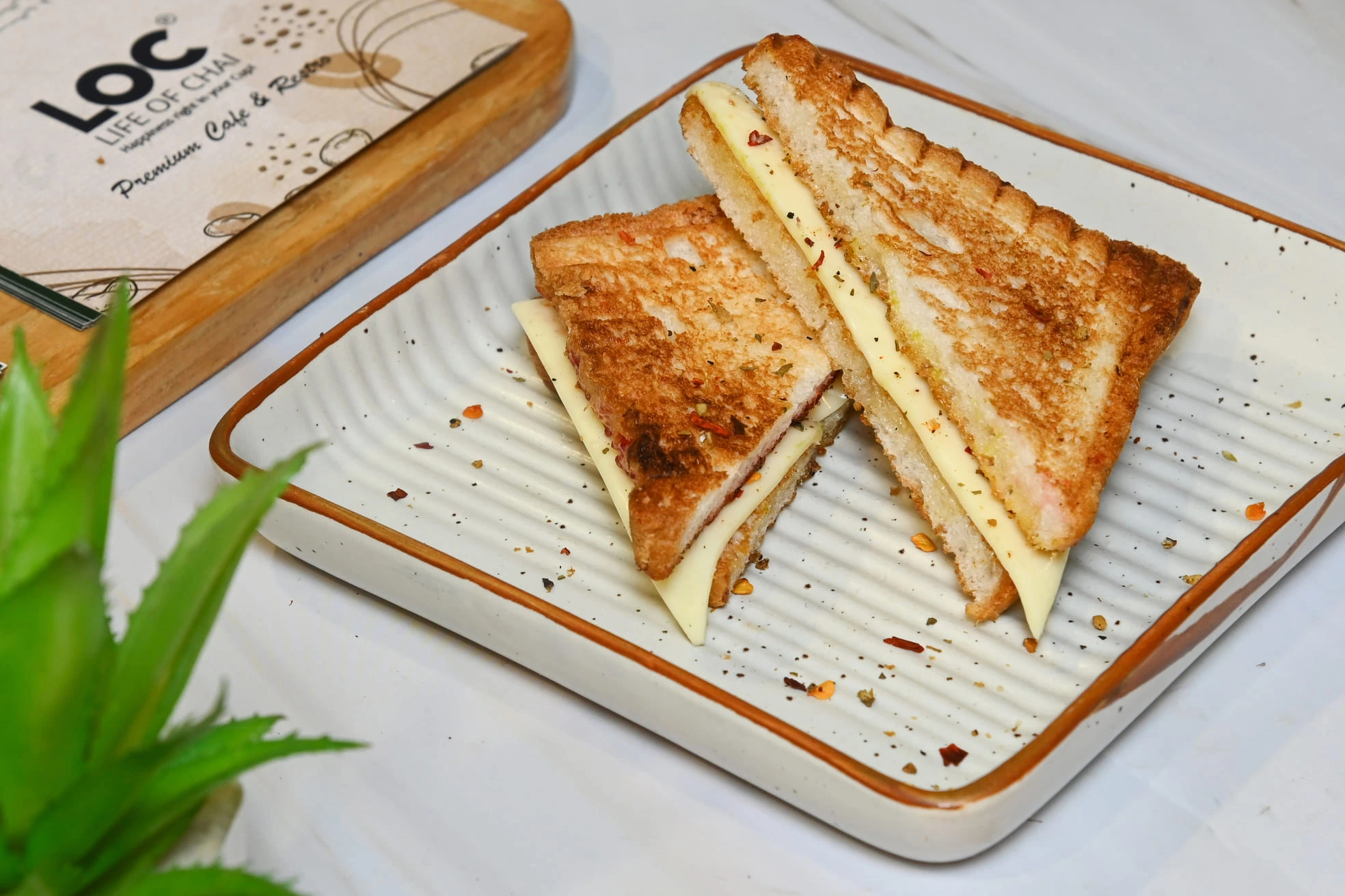 Cheese Grilled Butter Toast
